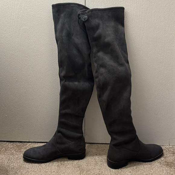 The Jocey - Slate Medium Gray Stretch Suede - Picture 2 of 5